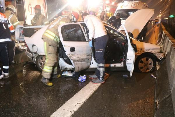 D100 Karayolu'nda zincirleme kaza: 1 ölü, 4 yaralı - Resim: 4