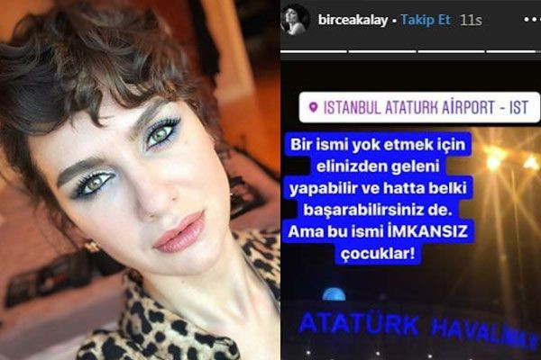 Kadın oyuncu Birce Akalay'ın Atatürk ismine tepkisi olay oldu - Resim: 2