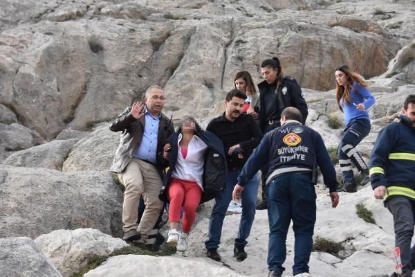 Van'da Suriyeli kız kayalıklarda intihar girişiminde bulundu - Resim: 4