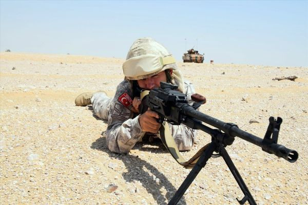 Türkiye ile Katar'dan nefes kesen tatbikat - Resim: 2