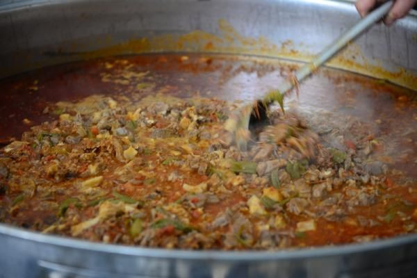 Adana'da aşiret yemeğinde 400 kilo et tüketildi - Resim: 4