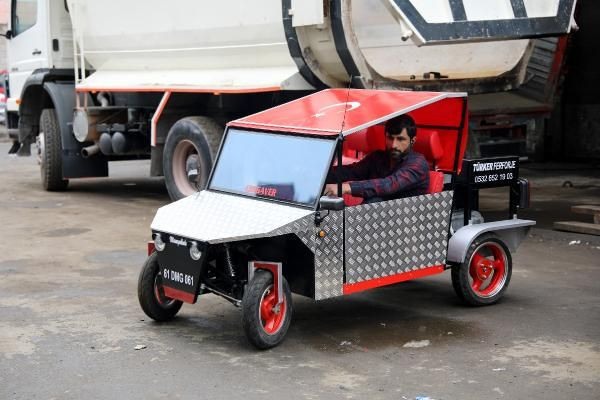 Trabzonlu demir ustası kendi otomobilini yaptı - Resim: 2