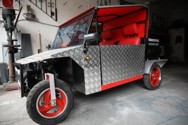 Trabzonlu demir ustası kendi otomobilini yaptı - Resim: 4