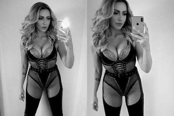 Hadise gelen tepkileri umursamıyor! Bu sefer iç çamaşırına benzer sahne kostümüyle... - Resim: 2