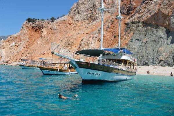 Türkiye'nin Maldivleri'nde Aşk Mağarası büyük ilgi topluyor - Resim: 1