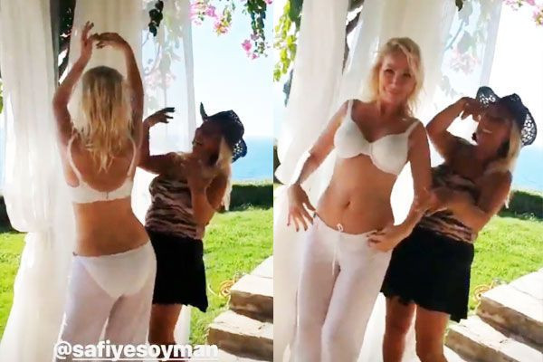 Seda Sayan'ın bikiniyle şovu Safiye Soyman'la dansı olay oldu - Resim: 2