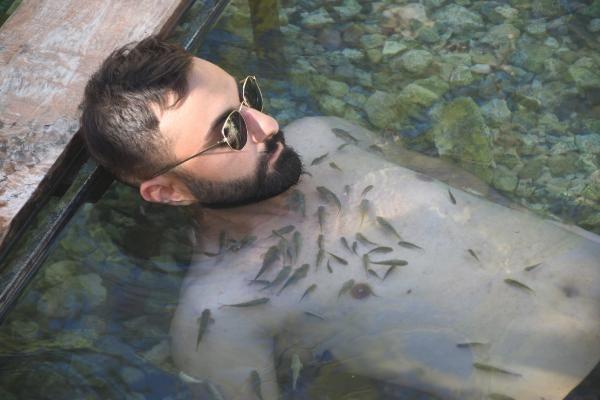 Sivas'ta doktor balıklar romatizma ve sedefe derman dünyada eşi yok - Resim: 1