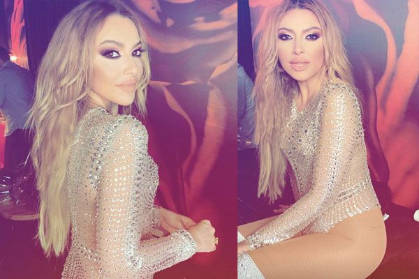 Hadise cesur sahne kıyafetleriyle ağızları açık bıraktı Acun Ilıcalı locadan izledi - Resim: 4