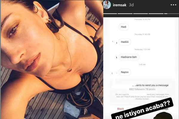 İrem Sak ahlaksız mesajları bir bir ifşa etti 'ya seks ya hiç' sorusuna efsane yanıt verdi - Resim: 2