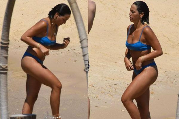 Zehra Çilingiroğlu bikini giyince göğüs ucu ortaya çıktı sosyal medya sallandı - Resim: 2