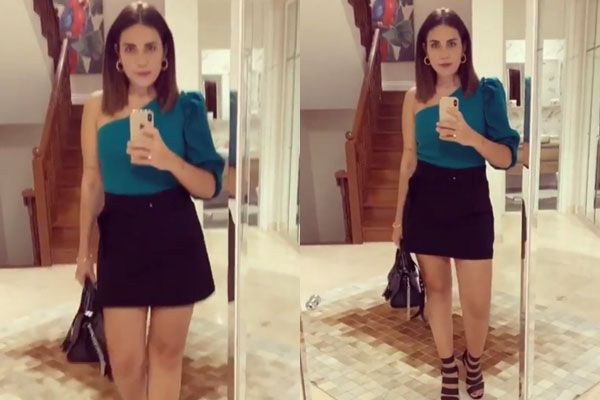 Mini etek giydiğine pişman oldu Buse Varol ve Alişan adeta topa tutuldu - Resim: 2