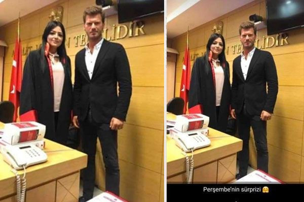 Kıvanç Tatlıtuğ ile fotoğraf çektiren hakime hanım adeta linç edildi olay görüntü - Resim: 3