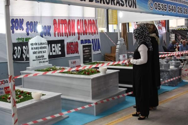 Çanakkale'de fuara özel indirimli mezarlar şaşırttı! 700 TL'den başlıyor - Resim: 2