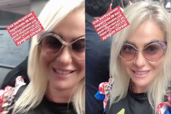 Yeliz Yeşilmen ilk kez metroya bindi 'çok korkuyorum' deyince alay konusu oldu - Resim: 2