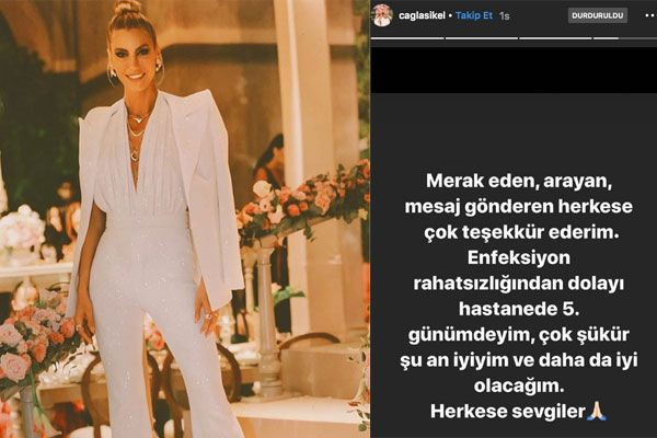 Çağla Şıkel'den kötü haber günlerdir hastanede yattığı ortaya çıktı - Resim: 4