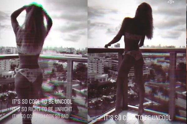 Otel odasında bikinisiyle paylaştı Acun'dan parayı alıp Miami'ye gitmişti - Resim: 2