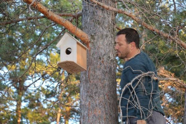 Oltulu usta 'bir kuş da sen barındır' dedi! Kampanyasına destek yağdı - Resim: 1
