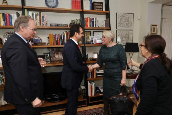 Ekrem İmamoğlu 27 AB ülkesinin büyükelçileri buluştu samimi görüntüler - Resim: 4