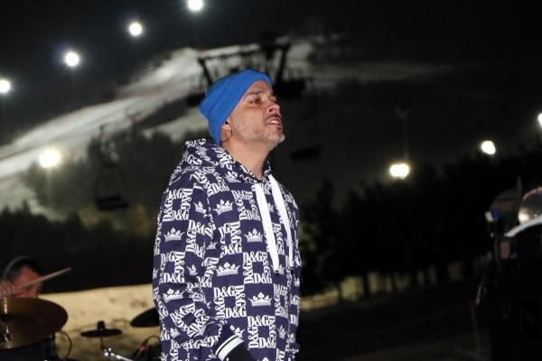 Ünlü rapçi Ceza eksi yedi dereceye meydan okudu hem coştu hem coşturdu - Resim: 1