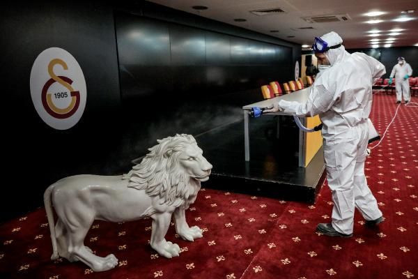 Galatasaray-Beşiktaş derbisi öncesinde statta koronavirüs önlemi - Resim: 2