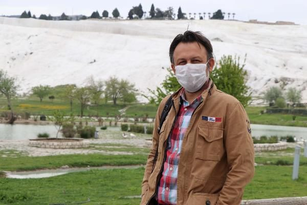 Doğa harikası Pamukkale'nin son hali ibretlik! Korona yasağıyla beyazladı - Resim: 3