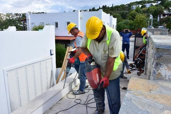 Yılmaz Özdil'in villasındaki kaçak eklentilerin yıkımı 10'uncu günde tamamlandı - Resim: 2