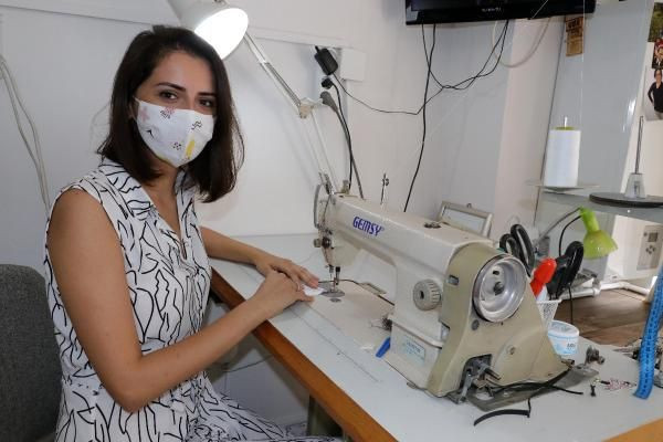 Edirne'de koronayı fırsata çevirdi kişiye özel maske üretiyor taleplere yetişemiyor - Resim: 3