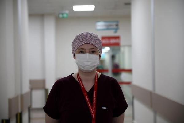 Trabzon'da yoğun bakım servisinde görevli! Seher Altuncu'nun 'maske izli' fotoğrafı sosyal medyayı salladı - Resim: 4