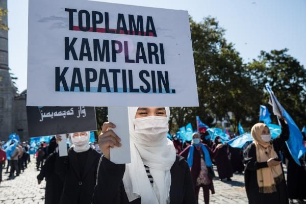 Yüzlerce insan Doğu Türkistan için bir araya geldi! Çin'in işgaline karşı tek ses oldular - Resim: 4