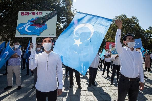 Yüzlerce insan Doğu Türkistan için bir araya geldi! Çin'in işgaline karşı tek ses oldular - Resim: 2