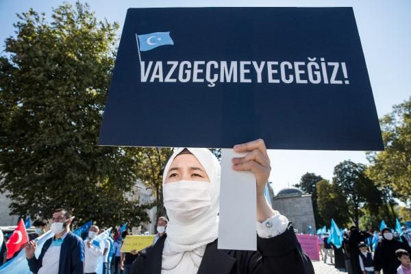 Yüzlerce insan Doğu Türkistan için bir araya geldi! Çin'in işgaline karşı tek ses oldular - Resim: 1