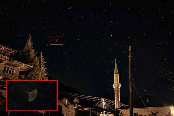 Amatör fotoğrafçı çekti Türk Uzay Ajansı ve NASA'ya gönderdi! Gökyüzünde ilginç nesne! - Resim: 1
