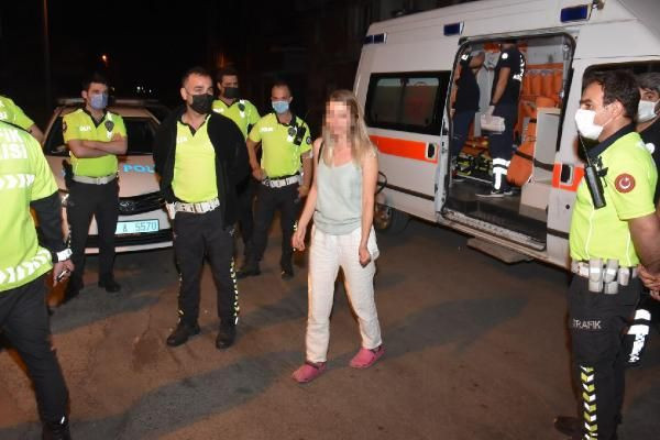 İzmir'de alkollü kadın sürücü polislerin üzerine araç sürdü! Kaza yapınca yakalandı - Resim: 2