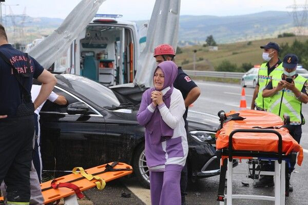 Kocaeli'de feci kazada iş adamı öldü! Gözyaşları sel oldu: Eşim buradayken... - Resim: 4