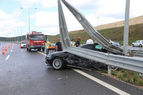 Kocaeli'de feci kazada iş adamı öldü! Gözyaşları sel oldu: Eşim buradayken... - Resim: 1