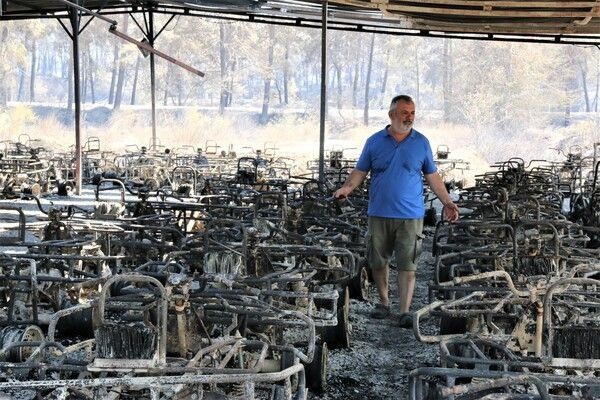 Antalya Manavgat alev alev yandı! Dönünce hayatının şokunu yaşadı: 100 metre fırladı - Resim: 2