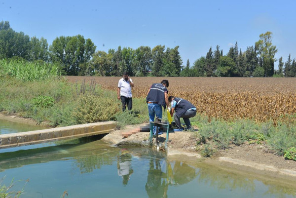 Adana'dan kahreden haber geldi! Sulama kanalında görenler şok oldu! Cebinden para çıkması... - Resim: 0