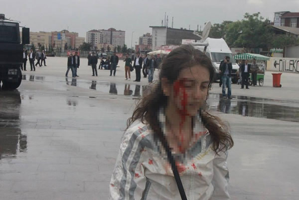 ODTÜ'de kanlı Reyhanlı protestosu! - Resim: 1