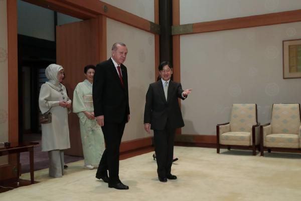 Cumhurbaşkanı Erdoğan, Japonya İmparatoru Naruhito ile görüştü - Resim: 2