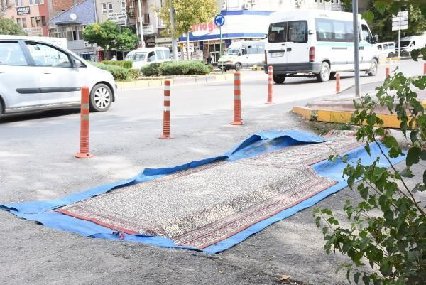 Mahalleli dayanamayıp isyan etti! Çareyi branda ile kapatmakta buldular - Resim: 2
