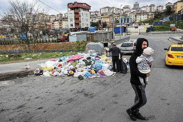 CHP'li belediyelerde rezillik başladı! İstanbul'u çöp dağları ve kokusu sardı - Resim: 2