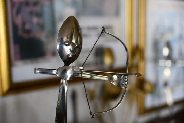 Bursa'da çatal, kaşıktan yaptı gören şaştı kaldı! İspanya'da sergilendi - Resim: 4