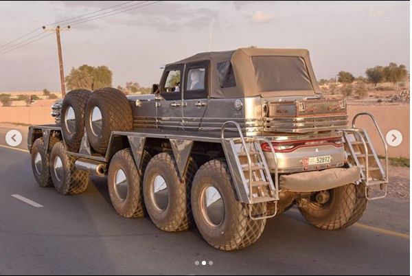 Hamad bin Hamdan Al Nahyan'ın ilginç arabaları - Resim: 4