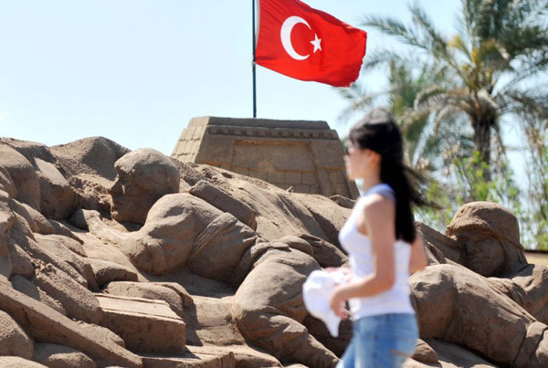 Kum Heykel festivaline ziyaretçi akını! - Resim: 2