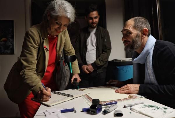 Emniyet müdüründen Roma'da resim sergisi - Resim: 1