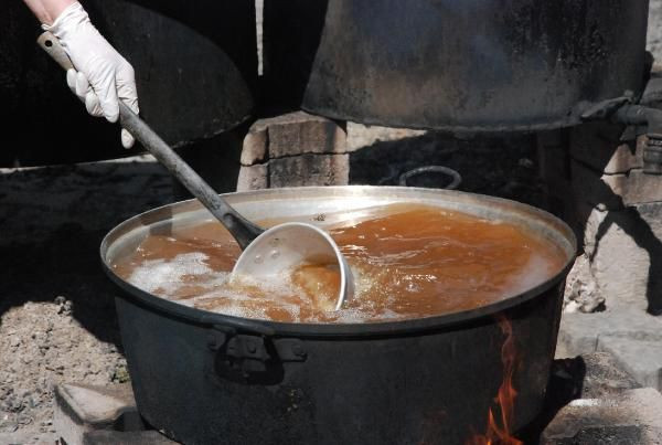 Bartın'da ev kadını çam kozalağı pekmezi yaptı! KOAH'a iyi geliyormuş - Resim: 1