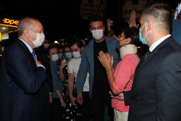 Cumhurbaşkanı Erdoğan'dan sürpriz ziyaret! Görenler şaşırıp kaldı - Resim: 3