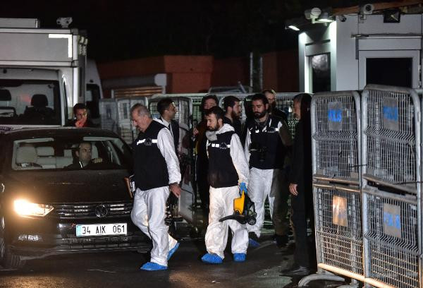 Suudi Konsolosluğu'ndan böyle çıktılar! O kırmızı lekeler ne? - Resim: 2