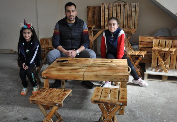 Manisa'da marangoz dahi ona sipariş verdi! Yaptığını gören şaştı kaldı - Resim: 1