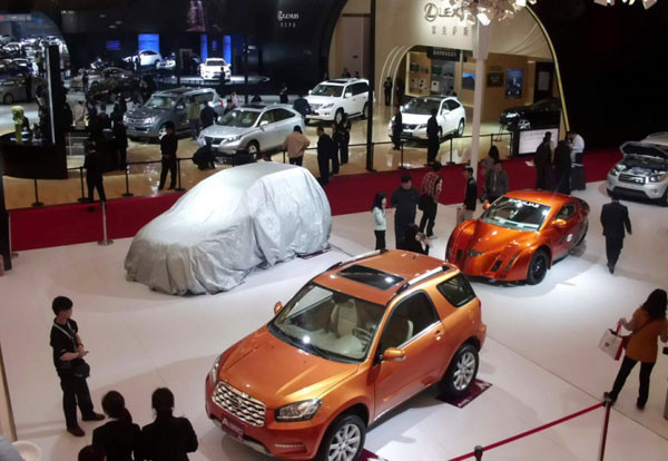 Şangay Otomobil fuarı nefes kesti  - Resim: 2